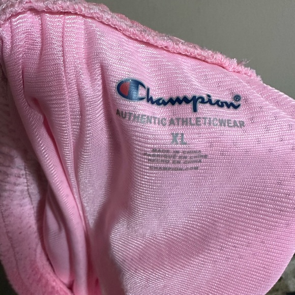 Girls Champion mesh athletic shorts XL pink - Picture 3 of 3